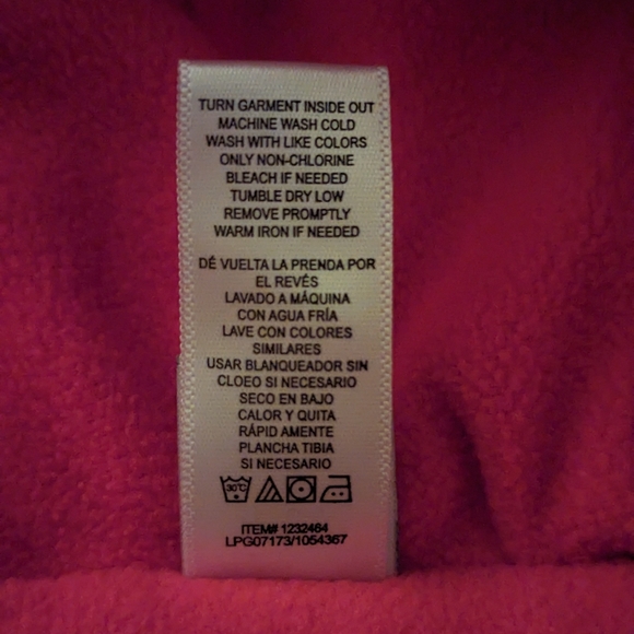 Bright Red Hooded Valentine's LITTLE ME Puffer Jacket Winter Coat 12T - Picture 6 of 6